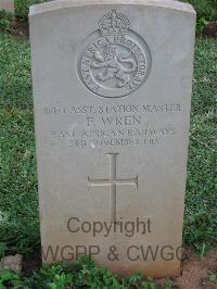 Dar Es Salaam War Cemetery - Wren, F